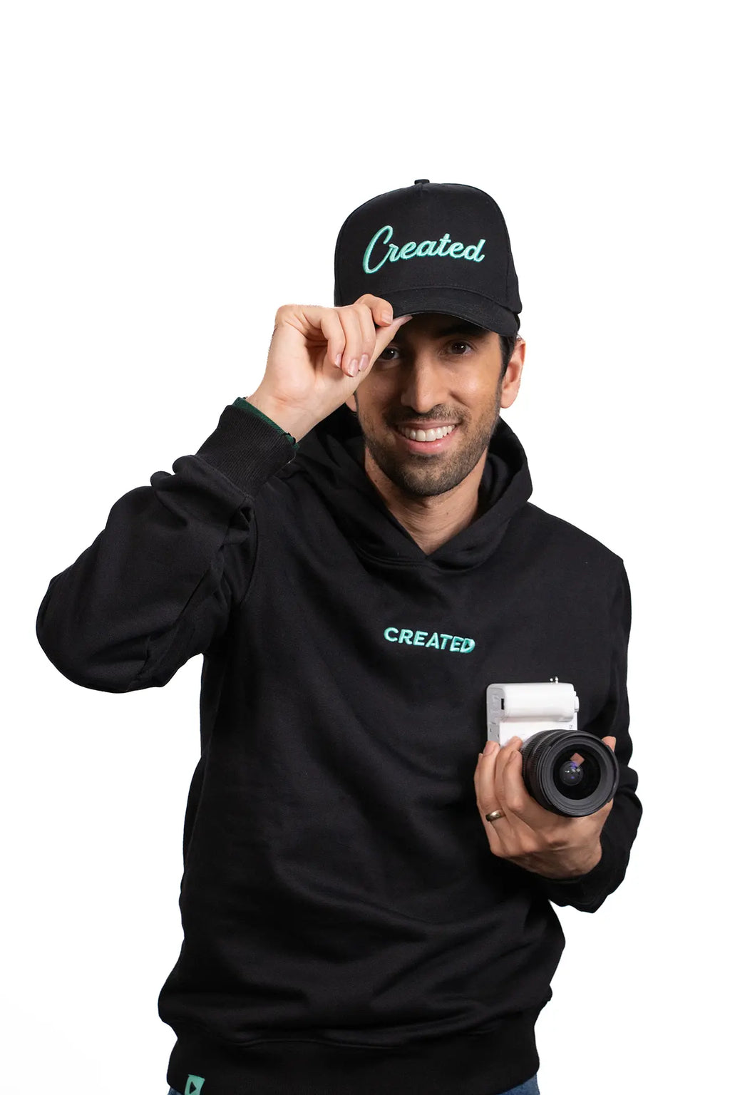 Created Cap - Black