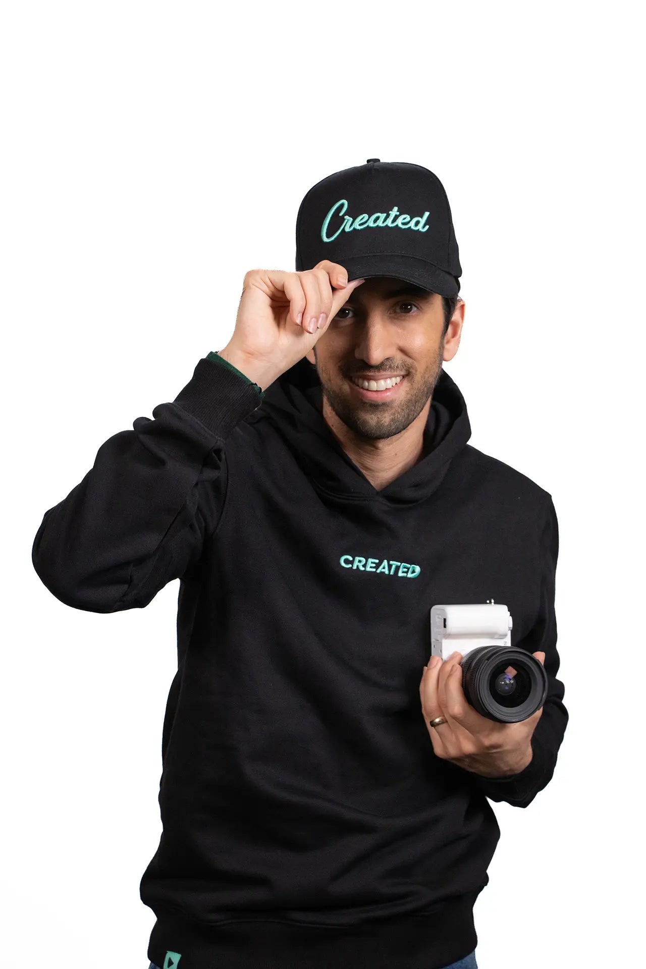 Created Cap - Black